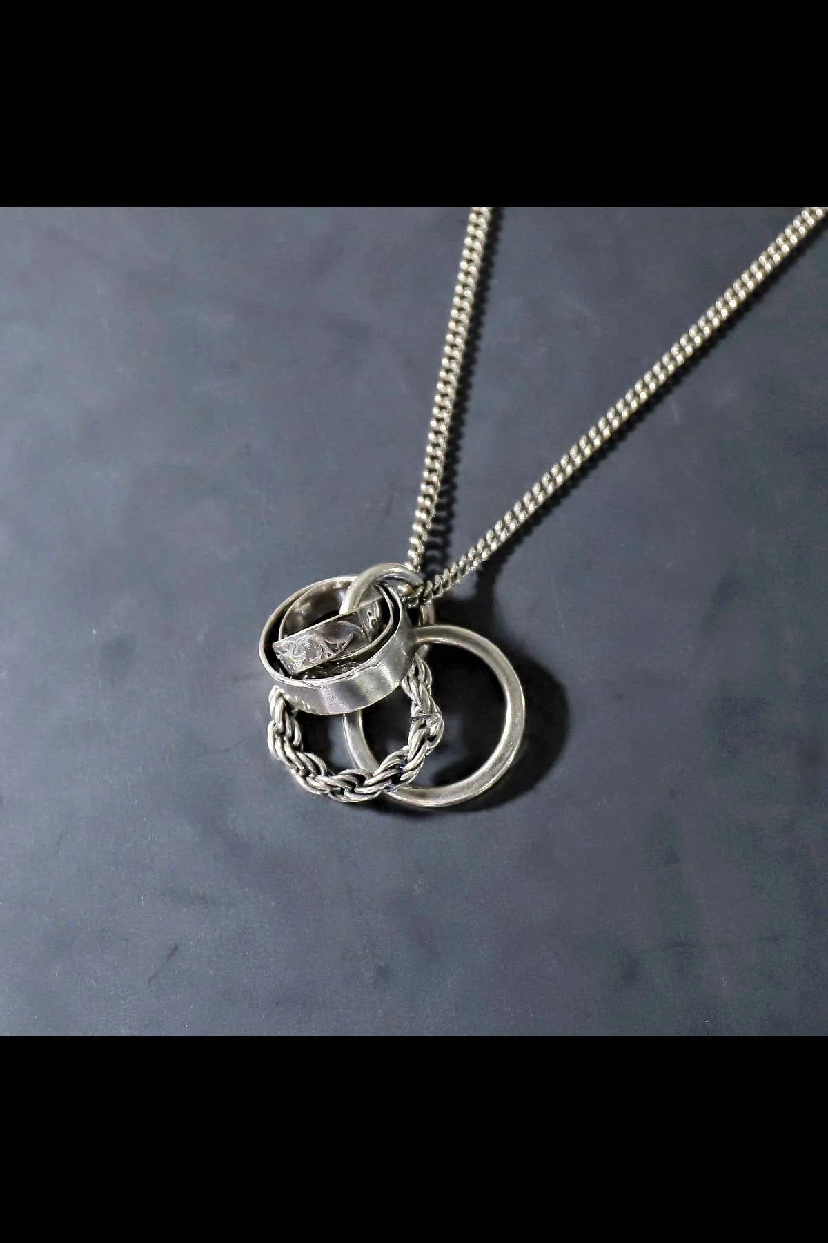 【GOTI】 MIXED RING PENDANT_CN569