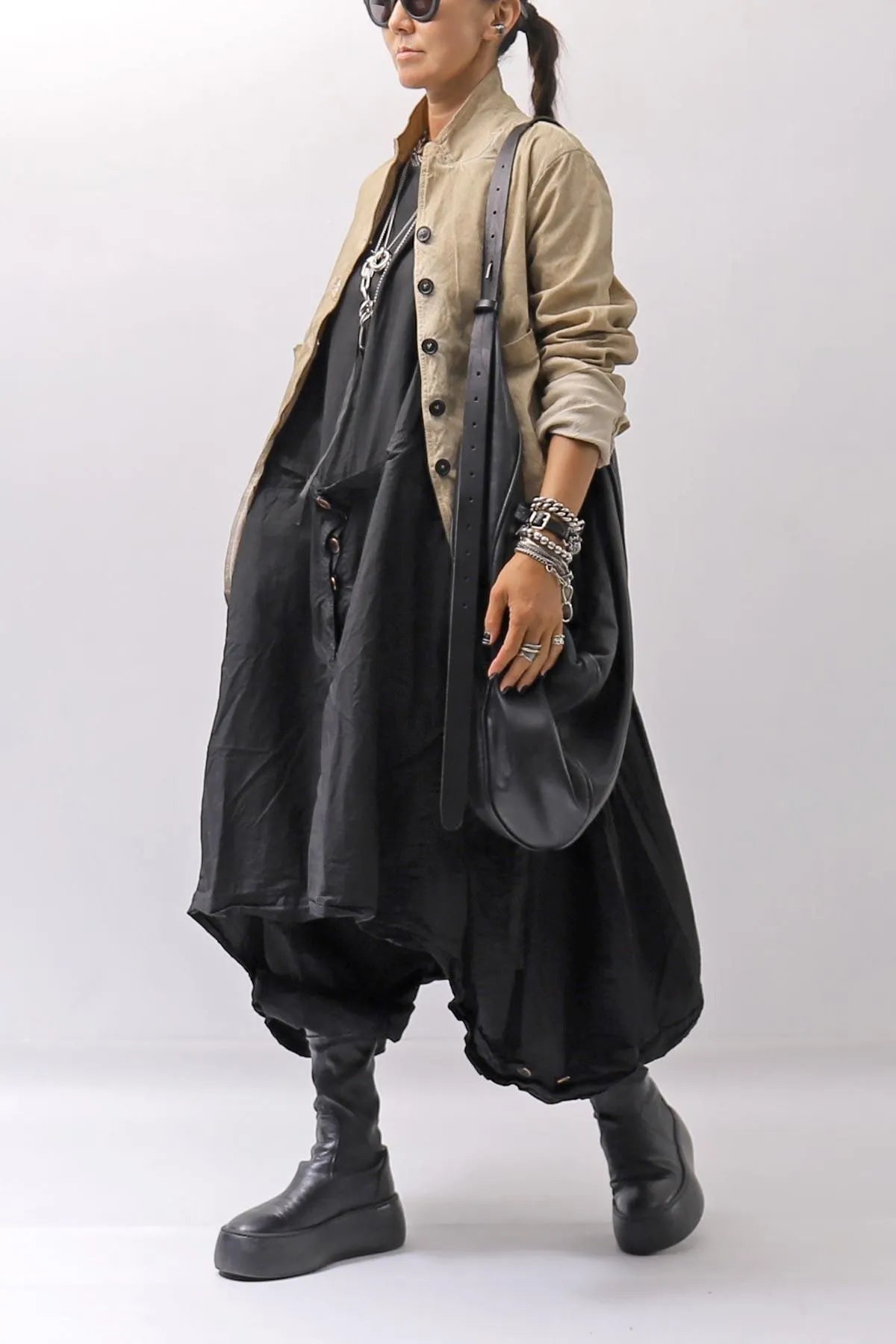 【DANIELE BASTA】2WAY SHOULDER GOCCIA DBM001_BLACK