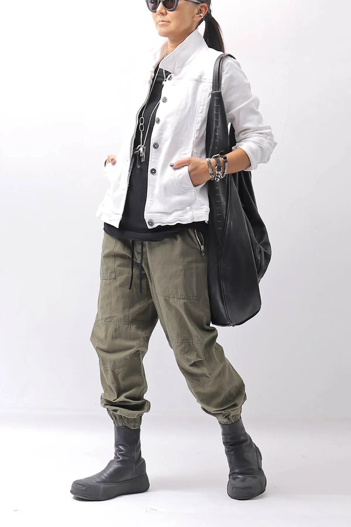 【DANIELE BASTA】2WAY SHOULDER GOCCIA DBM001_BLACK