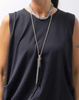 【GOTI】 MIXED FLAT CHAIN NECKLACE_CN2243