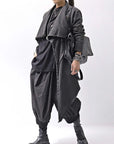 【PLÜ】 COTTON STRETCH TOP PL17T_BLACK