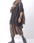 【AGL】 STRETCH LEATHER SNEAKER BOOTS MIDI STRETCH
