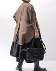 【DANIELE BASTA】2WAY SQUARE SHOULDER BAG DBM012_BLACK
