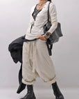 【DANIELE BASTA】 FLAP COVERED 2WAY SHOULDER BAG DBM007_BLACK