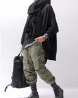 【bajra】 UNISEX COTTON EASY PANTS 159QP01_MILITARY