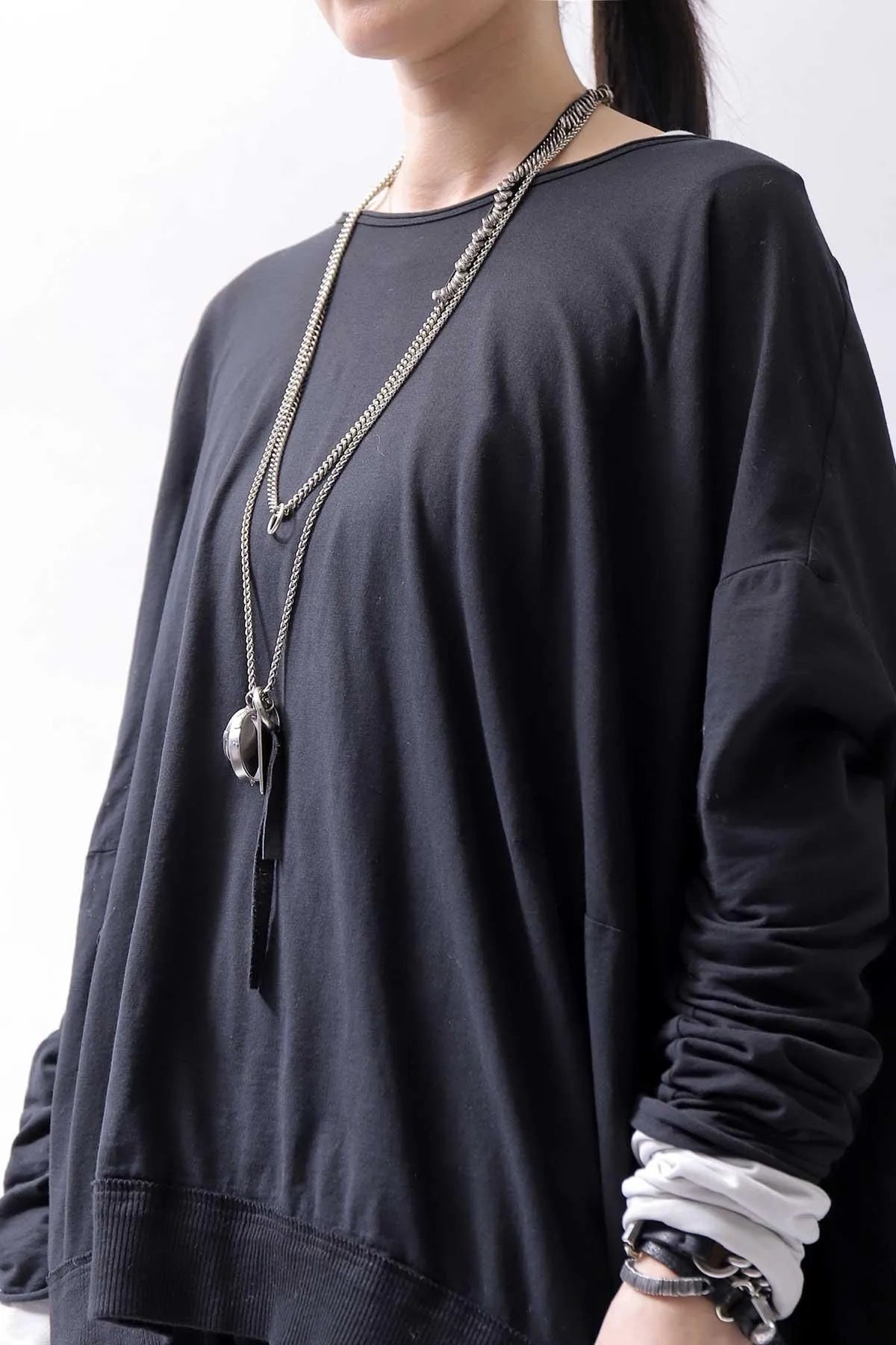 【GOTI】 MIXED TOP ONYX PENDANT_CN1183
