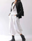【Primordial is Primitive】 UNISEX STRETCHED CARDIGAN JACKET 398CC_BLACK