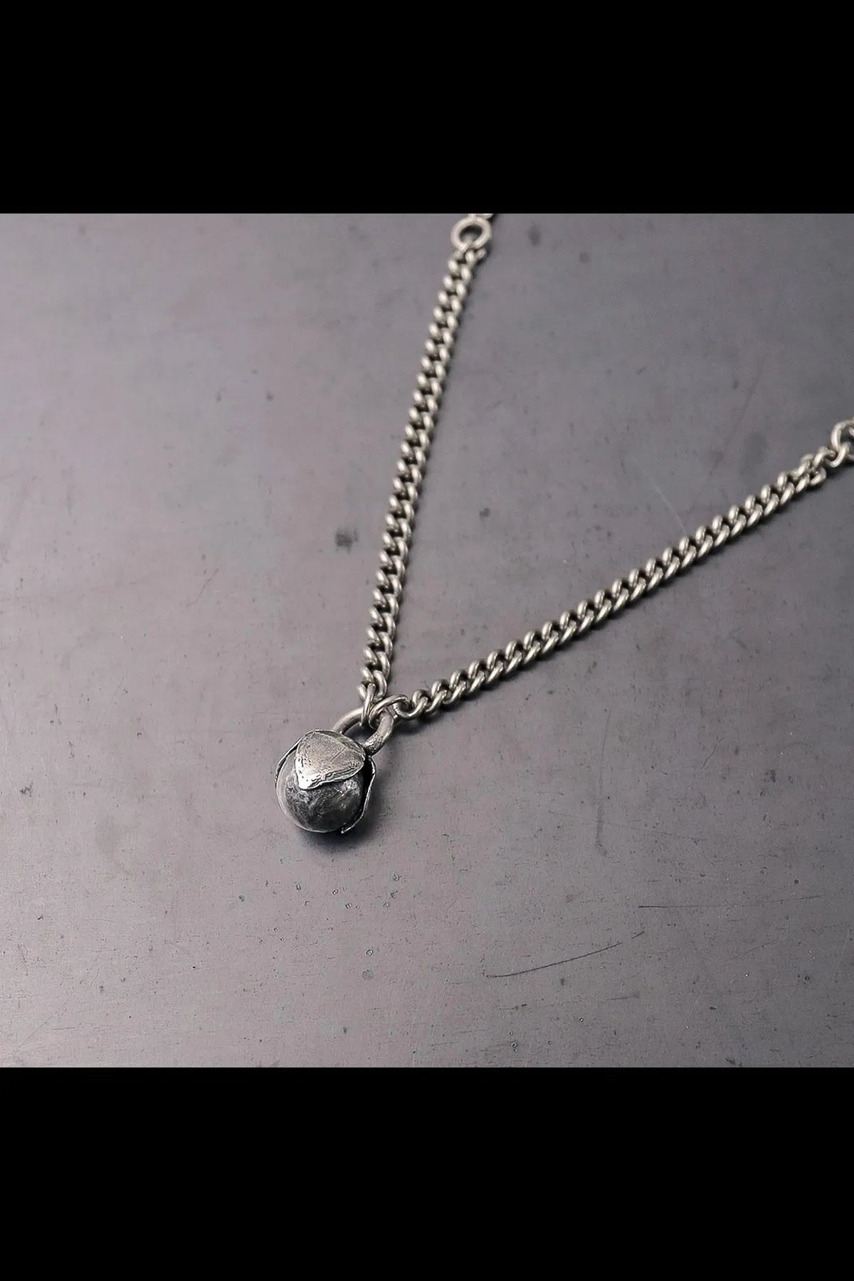【GOTI】 FLOWER BUD TOP CHAIN NECKLACE_CN2111