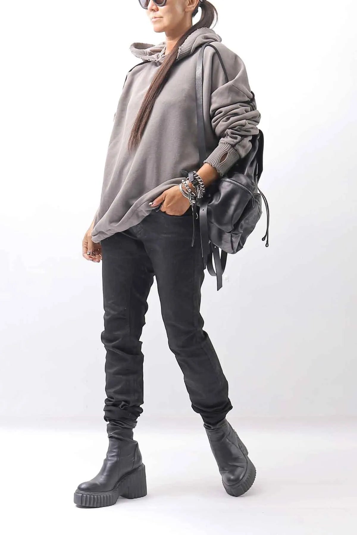 【DANIELE BASTA】 3 POCKETS BACKPACK DBM011_BLACK