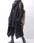 【studio b3】 UNISEX CRINKLED SOFT COTTON PANTS RBB1972_BLACK