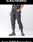 【thom/krom】 UNISEX LIGHT NYLON STRETCH PANTS MP56_BLACK