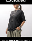 【thom/krom】 UNISEX COTTON MODAL RELAX FIT TEE MTS986_BLACK