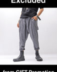 【bajra】 UNISEX FRONT FLAP STRETCH PANTS 161QP01_GREY