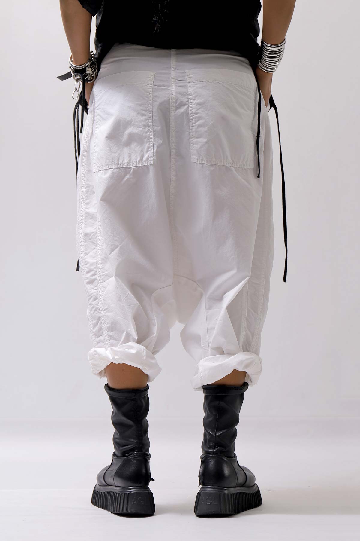 【RUNDHOLZ】 UNISEX COTTON PANTS 335 0109_OFF WHITE
