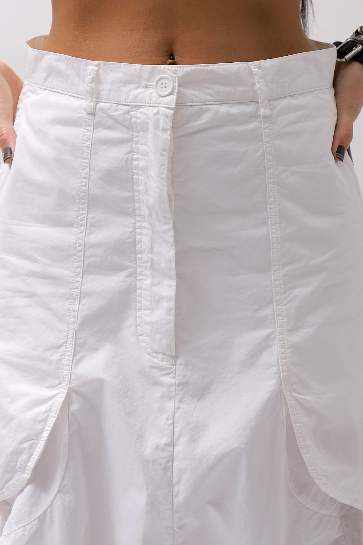 【RUNDHOLZ】 UNISEX COTTON PANTS 335 0109_OFF WHITE