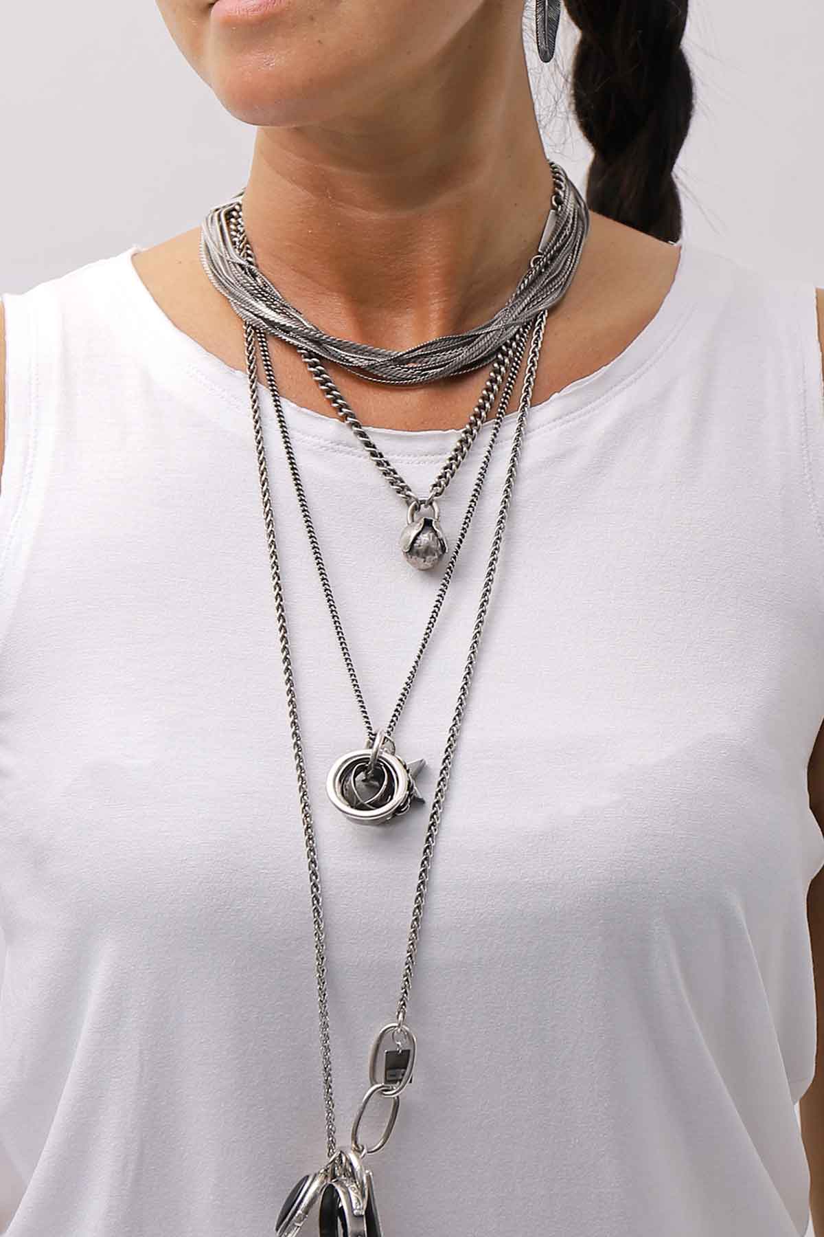 【bajra】 STRETCH INNER LONG TANK TOP BLACK&amp;WHITE SET 160QK02