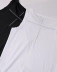 【bajra】 STRETCH INNER LONG TANK TOP BLACK&WHITE SET 160QK02