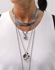 【NOSTRASANTISSIMA】 OPEN BACK LIGHT SWEAT COVER LONG TANK TOP M142_WHITE