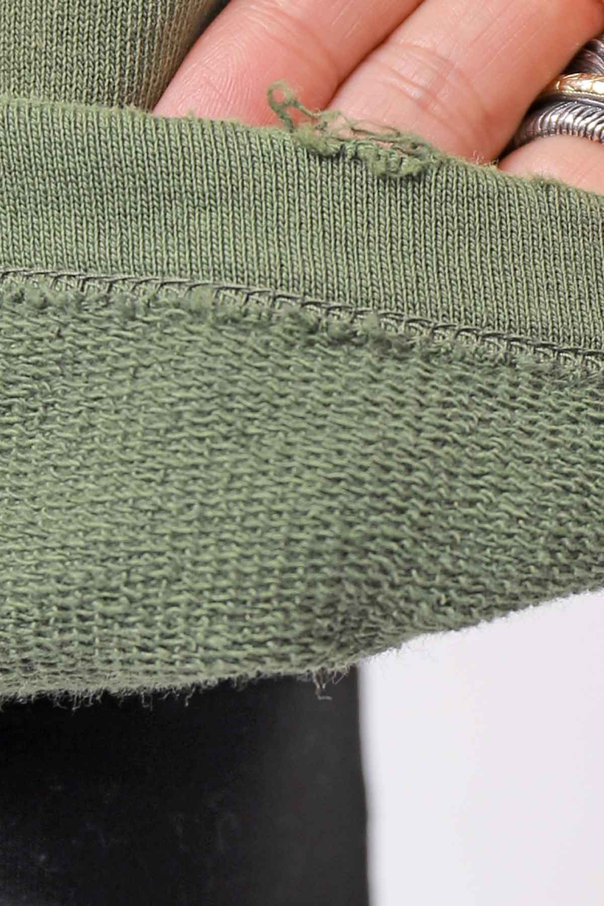 【NOSTRASANTISSIMA】 OPEN BACK LIGHT SWEAT COVER LONG TANK TOP M142_GREEN FADE