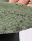 【NOSTRASANTISSIMA】 OPEN BACK LIGHT SWEAT COVER LONG TANK TOP M142_GREEN FADE