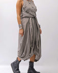 【studio b3】 MULTI-WAY PANTS&SKIRT DRESS NB2088_SAND OLD DYE