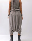 【studio b3】 MULTI-WAY PANTS&SKIRT DRESS NB2088_SAND OLD DYE