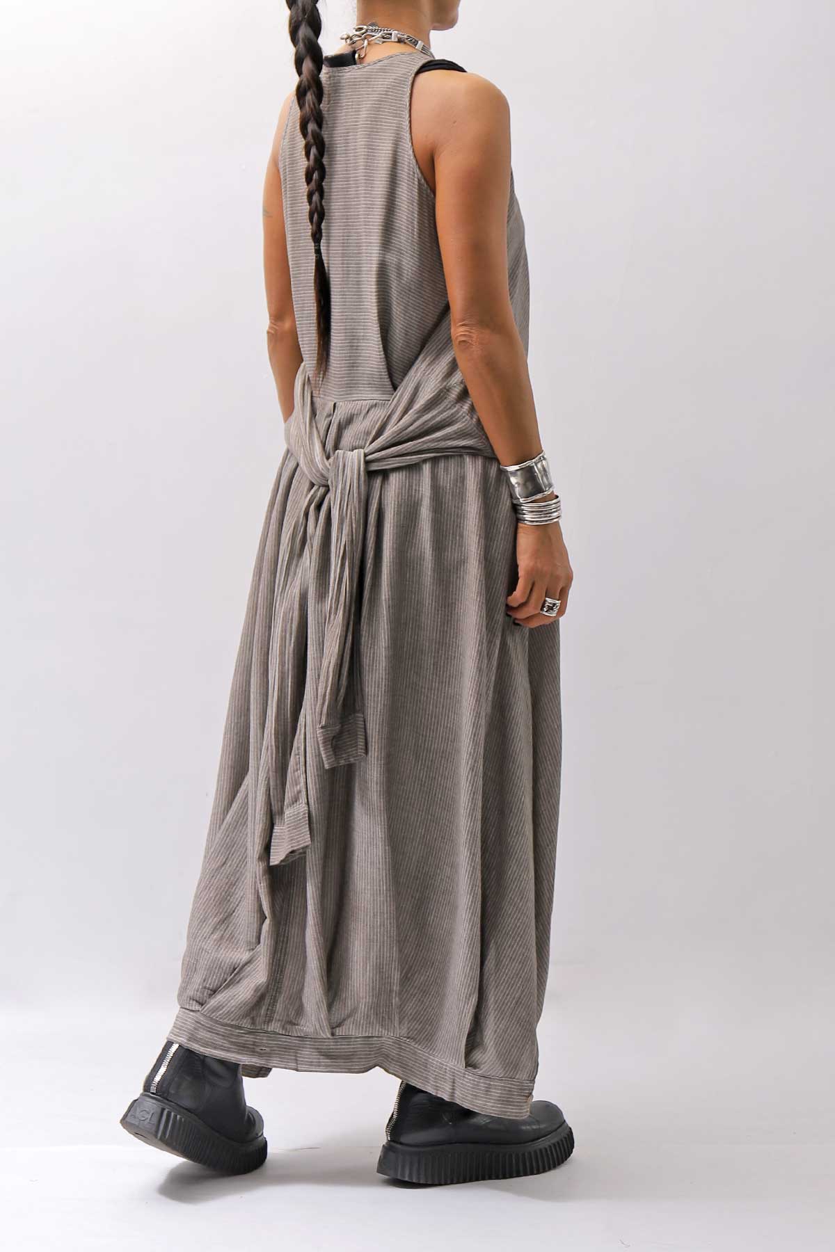 【studio b3】 MULTI-WAY PANTS&amp;SKIRT DRESS NB2088_SAND OLD DYE