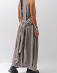 【studio b3】 MULTI-WAY PANTS&SKIRT DRESS NB2088_SAND OLD DYE