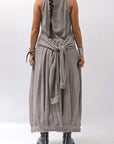 【studio b3】 MULTI-WAY PANTS&SKIRT DRESS NB2088_SAND OLD DYE