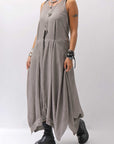 【studio b3】 MULTI-WAY PANTS&SKIRT DRESS NB2088_SAND OLD DYE