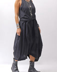 【studio b3】 MULTI-WAY PANTS&SKIRT DRESS NB2088_BLACK