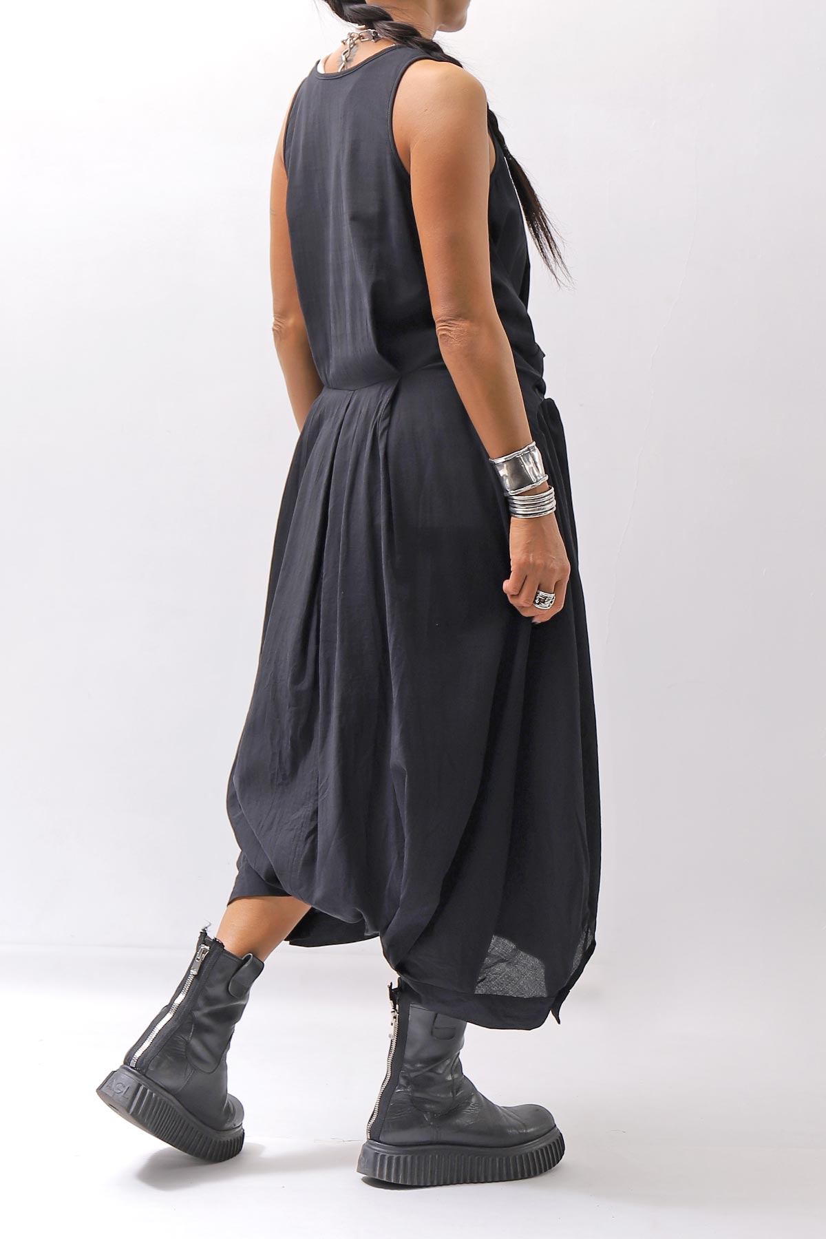 【studio b3】 MULTI-WAY PANTS&amp;SKIRT DRESS NB2088_BLACK