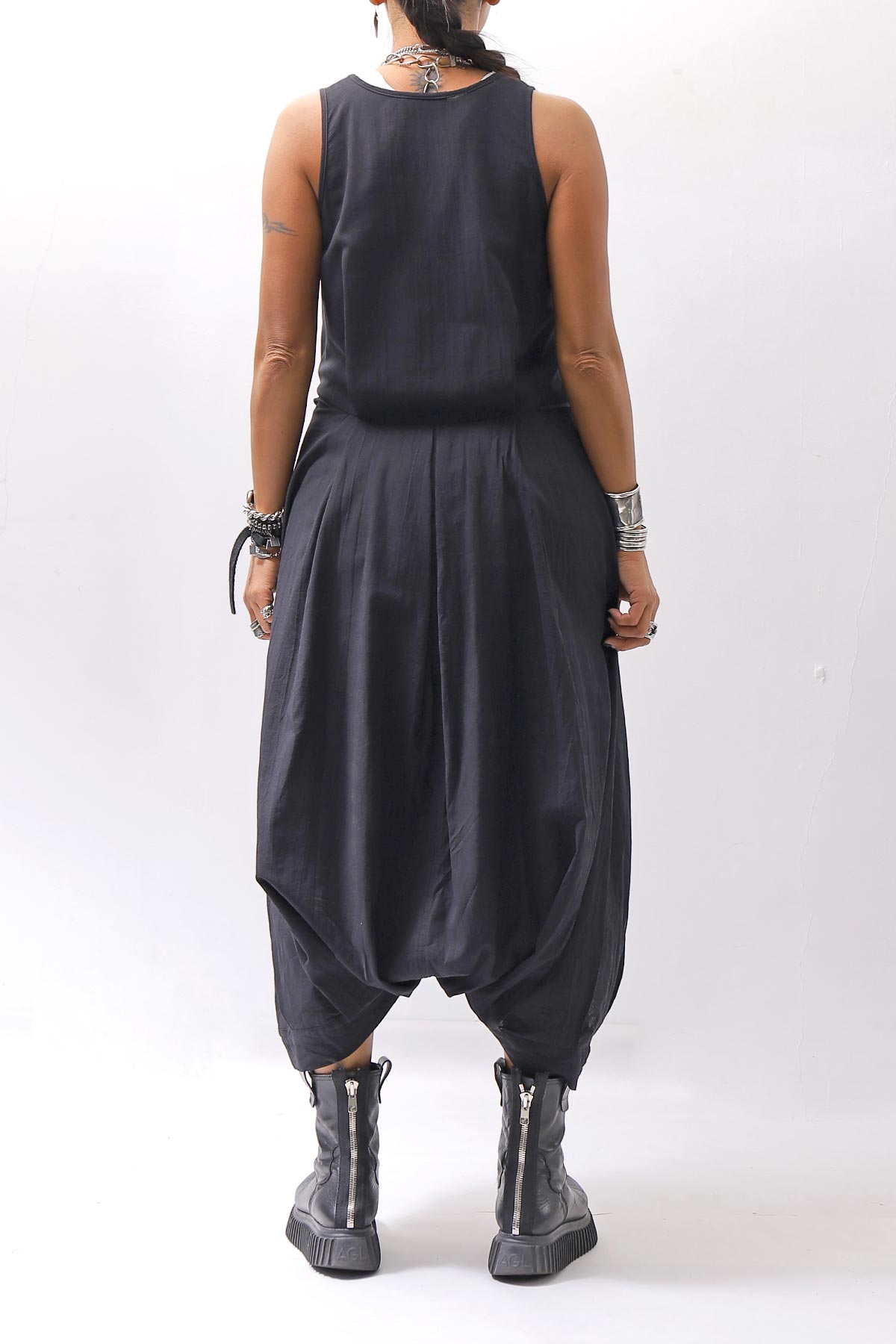 【studio b3】 MULTI-WAY PANTS&amp;SKIRT DRESS NB2088_BLACK