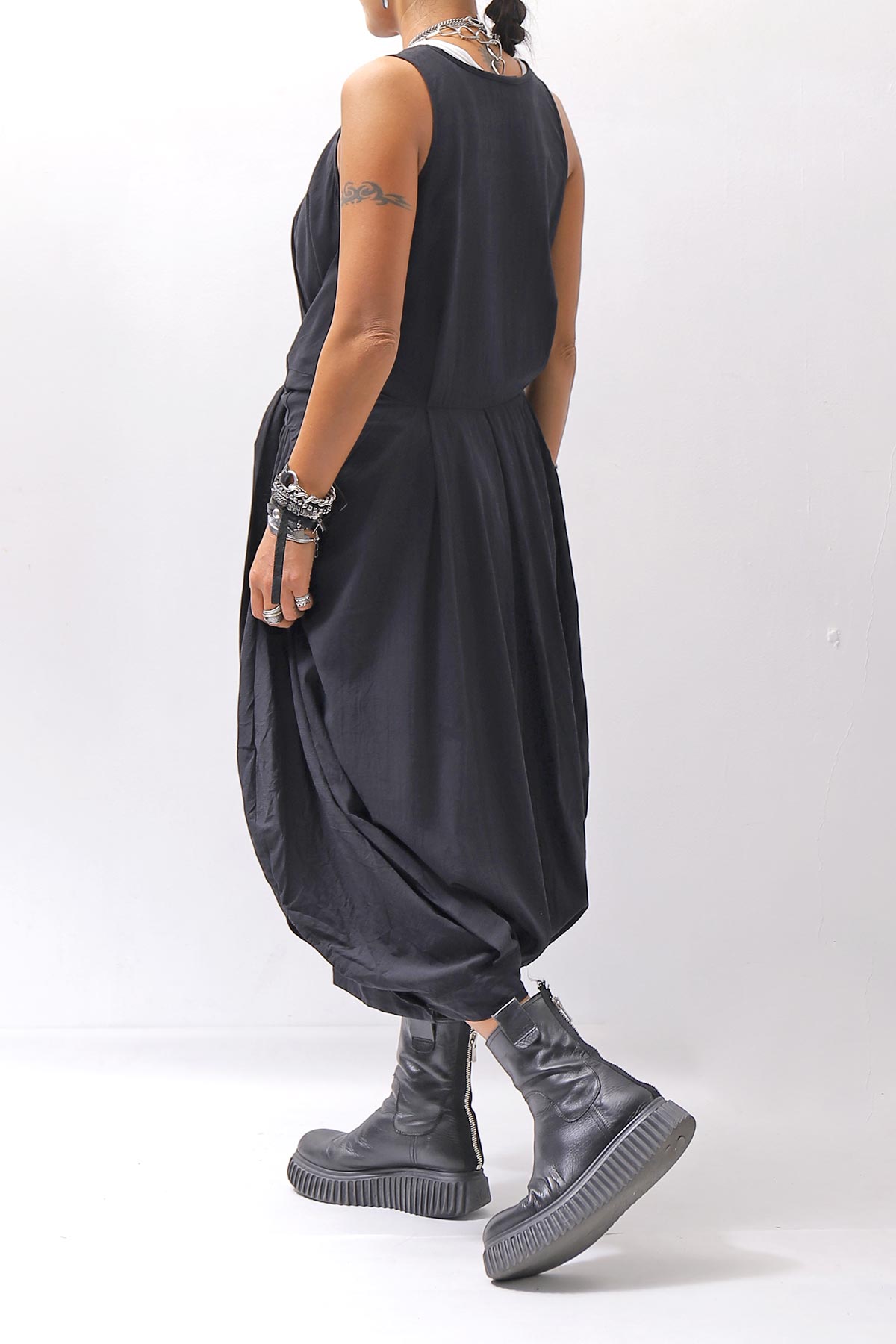 【studio b3】 MULTI-WAY PANTS&amp;SKIRT DRESS NB2088_BLACK