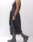 【studio b3】 MULTI-WAY PANTS&SKIRT DRESS NB2088_BLACK