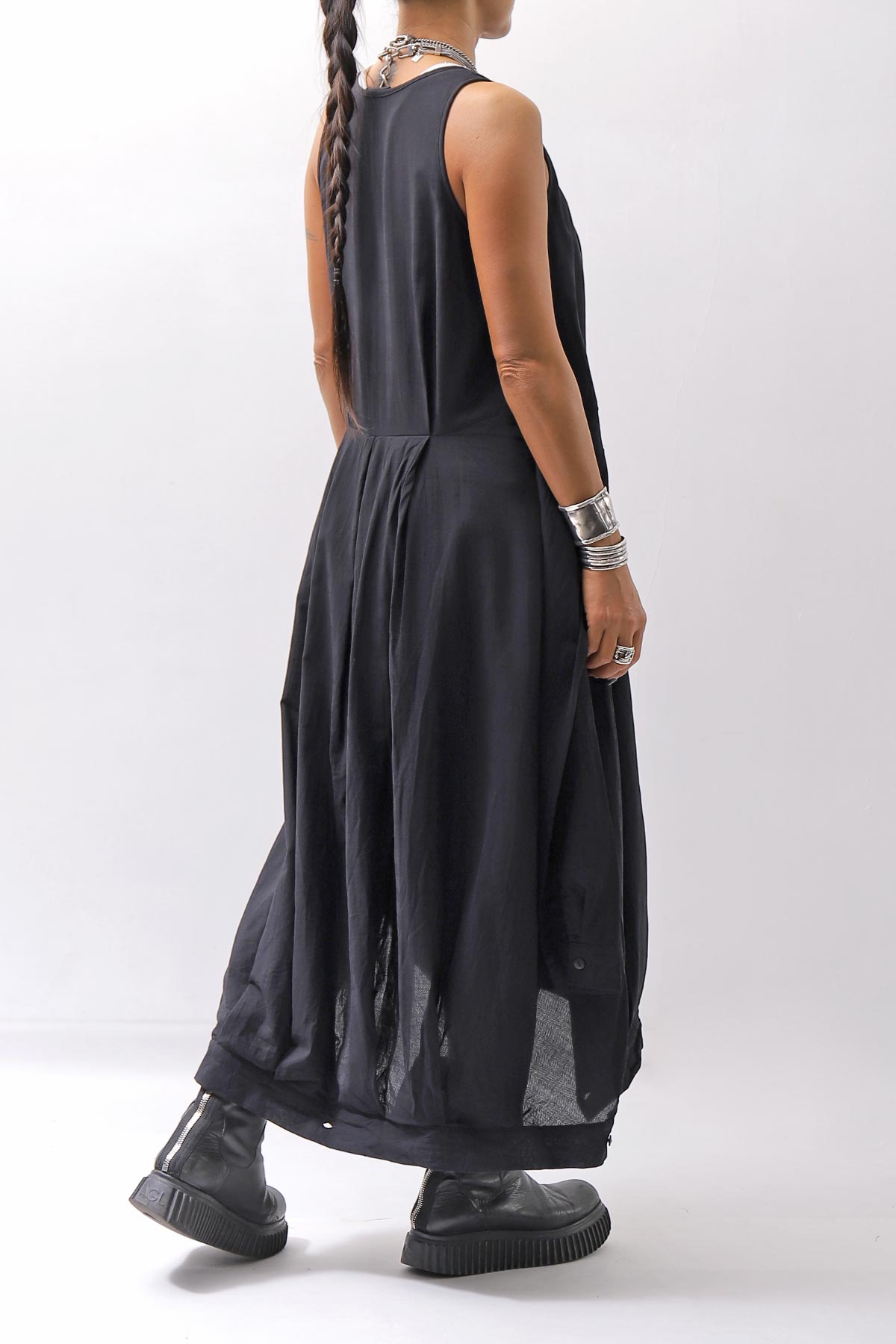 【studio b3】 MULTI-WAY PANTS&amp;SKIRT DRESS NB2088_BLACK