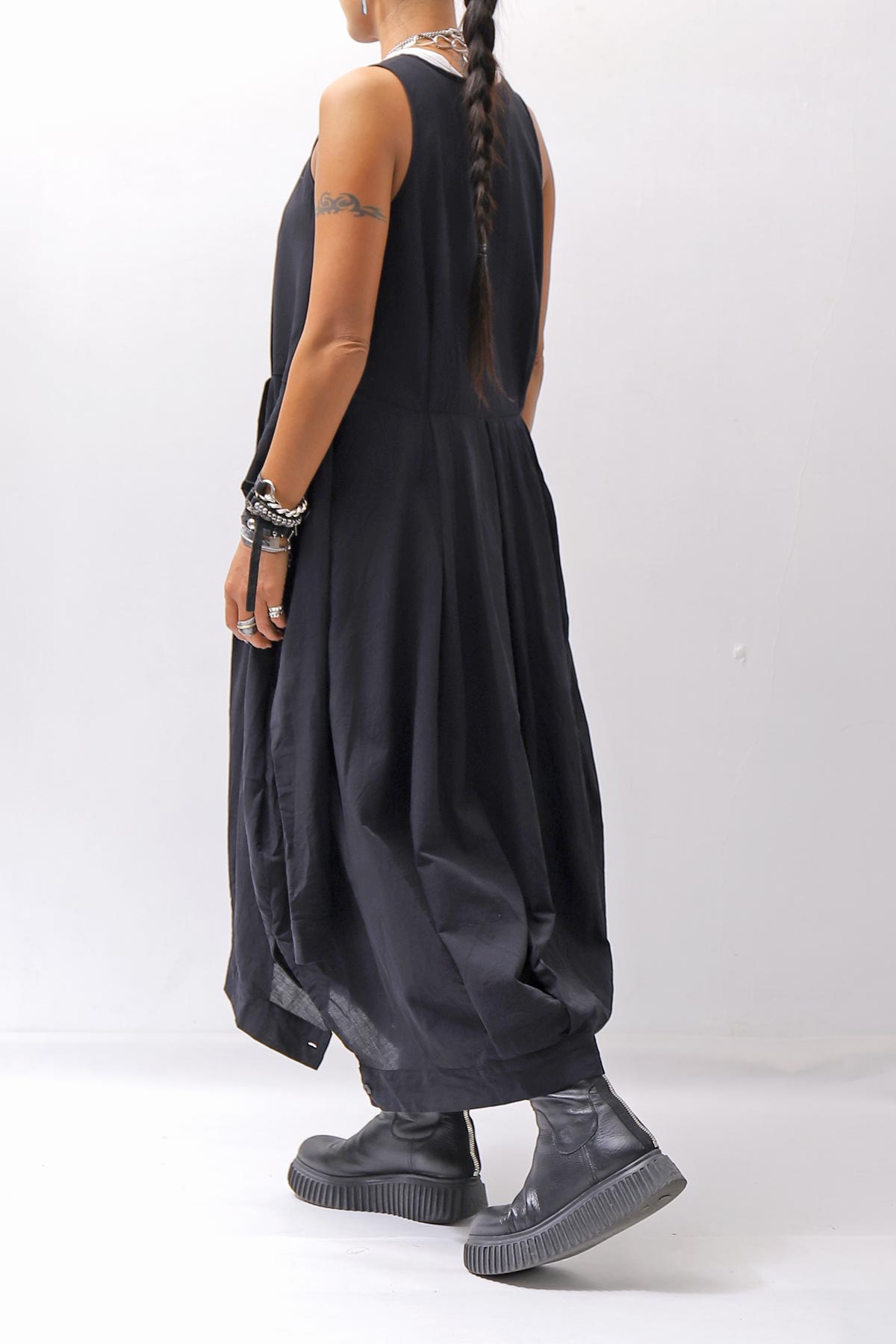 【studio b3】 MULTI-WAY PANTS&amp;SKIRT DRESS NB2088_BLACK