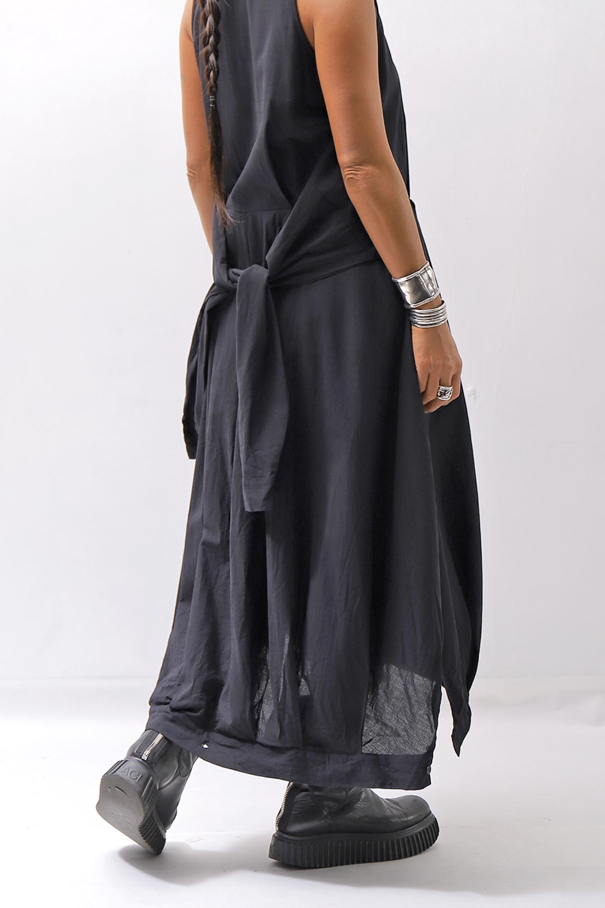 【studio b3】 MULTI-WAY PANTS&amp;SKIRT DRESS NB2088_BLACK