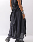 【studio b3】 MULTI-WAY PANTS&SKIRT DRESS NB2088_BLACK