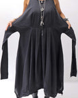 【studio b3】 MULTI-WAY PANTS&SKIRT DRESS NB2088_BLACK