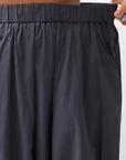 【studio b3】 UNISEX LIGHT COTTON PANTS NB2090_BLACK