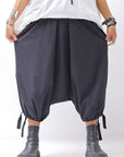 【studio b3】 UNISEX LIGHT COTTON PANTS NB2090_BLACK