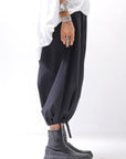 【studio b3】 UNISEX LIGHT COTTON PANTS NB2090_BLACK