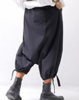 【studio b3】 UNISEX LIGHT COTTON PANTS NB2090_BLACK
