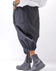 【studio b3】 UNISEX LIGHT COTTON PANTS NB2090_BLACK