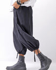 【studio b3】 UNISEX LIGHT COTTON PANTS NB2090_BLACK