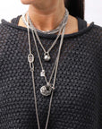 【RUNDHOLZ】 COTTON MESH KNIT TOPS _BLACK