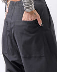 【RUNDHOLZ】 UNISEX STRETCH PANTS 339 0131_BLACK