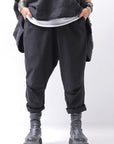 【RUNDHOLZ】 UNISEX STRETCH PANTS 339 0131_BLACK