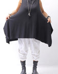 【PLÜ】 STRECTCH COTTON USUFUL TOP 5068_BLACK